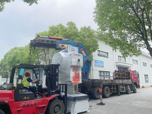 Automatic Aluminium Foil Container Machine Zl-T63 40~68strokes/min With Stacker