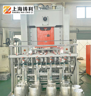 Aluminium Silver Foil Container Machine For Mid East Market