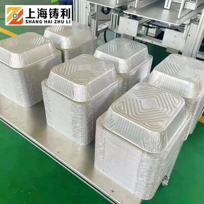 High Speed 5 Cavities Automatic Aluminum Foil Container Making Machine for Foil Container Making
