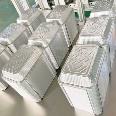 Aluminium Foil Container Punchin Machine Silver Foil Container Making Machine SMC SIZE:7*7.5*Height 3.8m