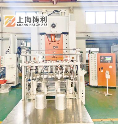 Aluminium Foil Container Making Machine Servo Motor ZL-T80 For Food Package