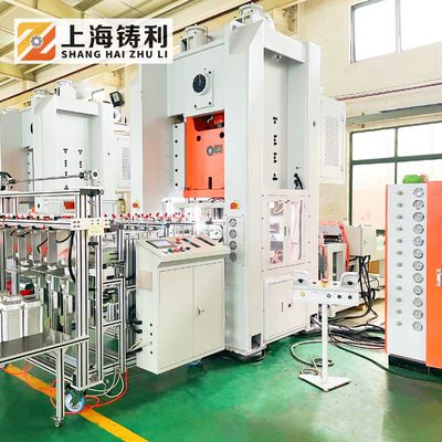 Aluminium Foil Container Making Machine Servo Motor ZL-T80 For Food Package